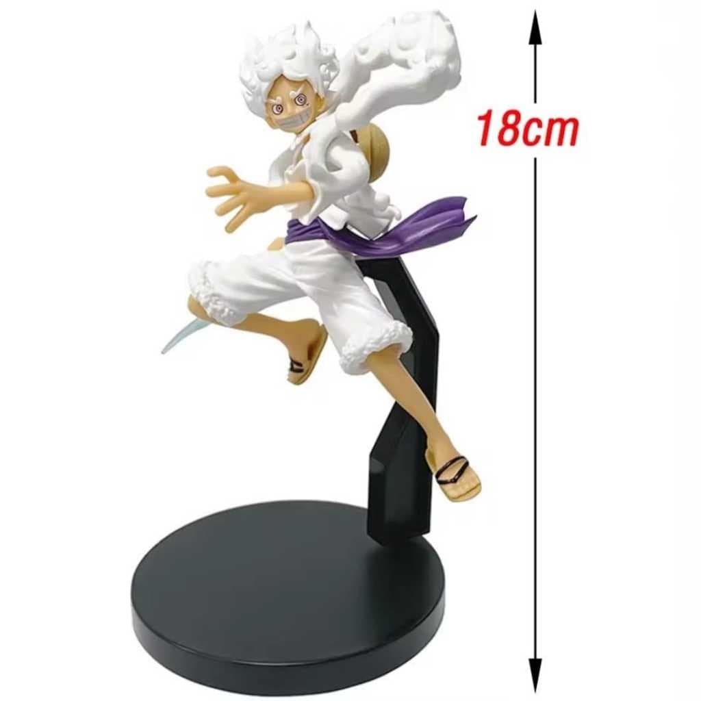 Action Figure Luffy Gear 5 Anime One Piece
