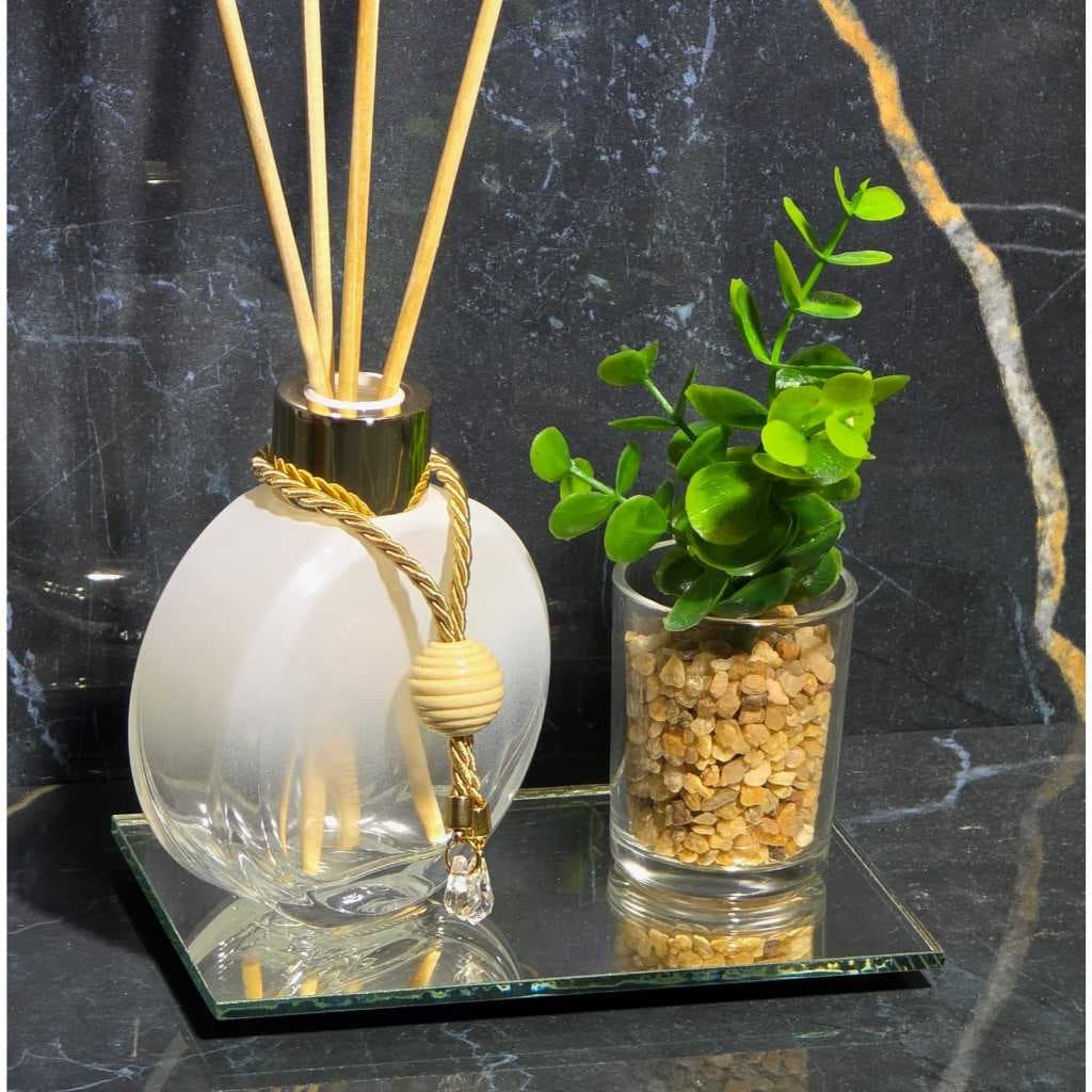 Kit Aromatizador de Ambiente Vidro 100ml Presente Casamento Noivado Casa Nova