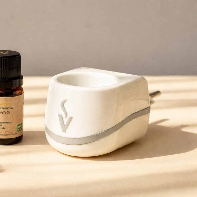 Kit Aromatizadores Standard Difusores Elétricos Via Aroma Para Óleos Essenciais E Cheirinhos