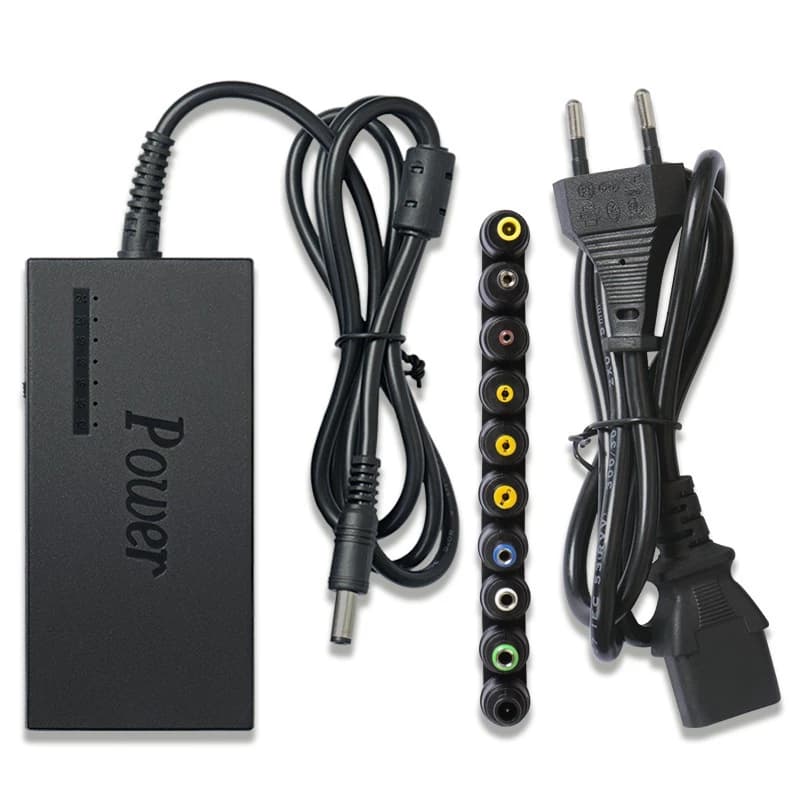 Fonte Carregador Universal Notebook Laptop computador 12v a 24v 10 Plug Compatível com 110V e 220V