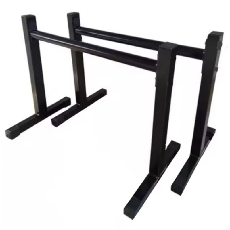 Par De Barra Paralela De Chão Treino Funcional E Calistenia cross Fitness 100 Cm X 80 Cm
