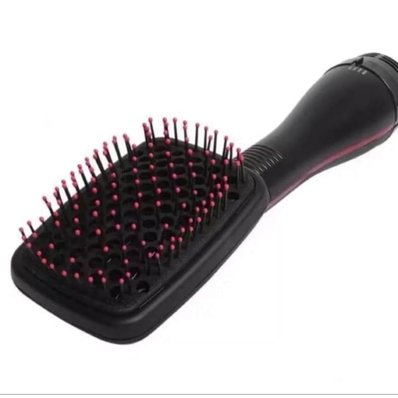 Escova Secadora Alisadora Modeladora 1600w Premium Soft Brush 3 modos Íons 110V