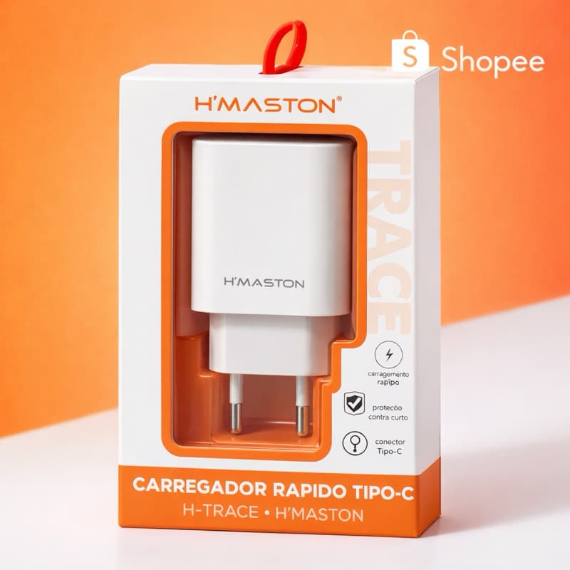 Carregador de Parede Tipo-C – H-Trace – H’Maston