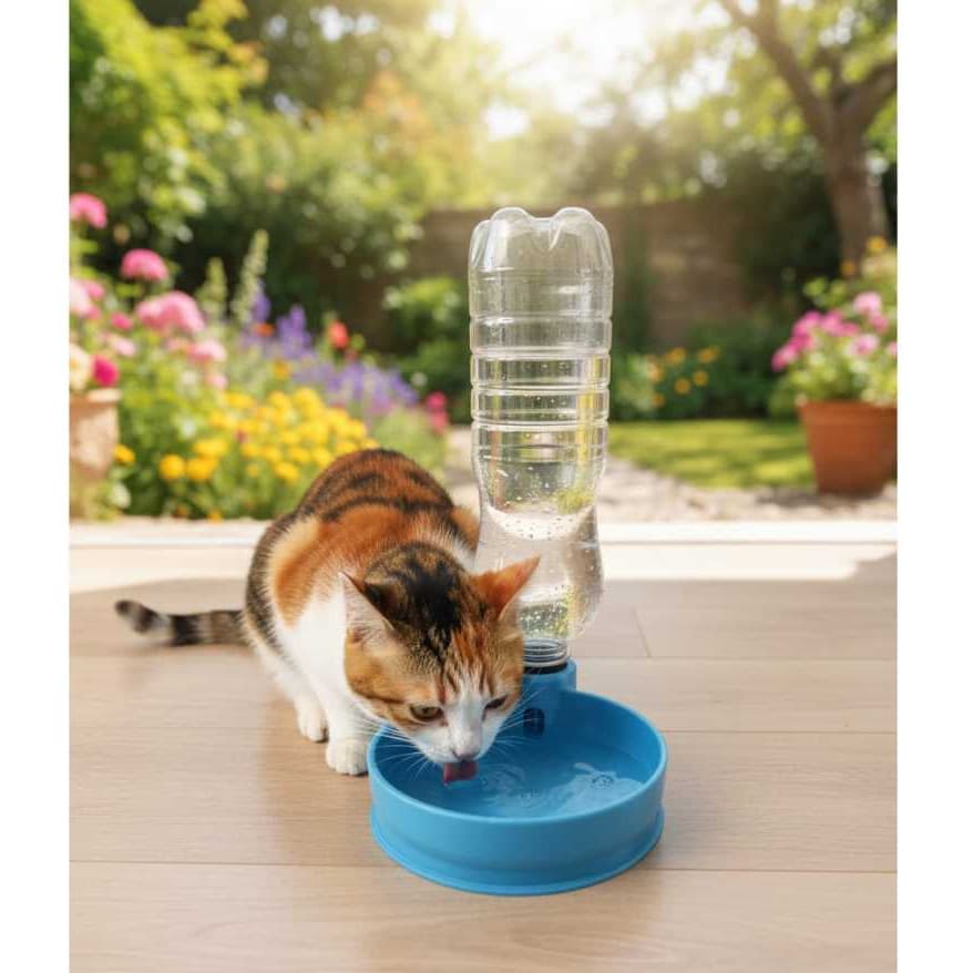 Bebedouro Automático Redondo Gato - 250ML