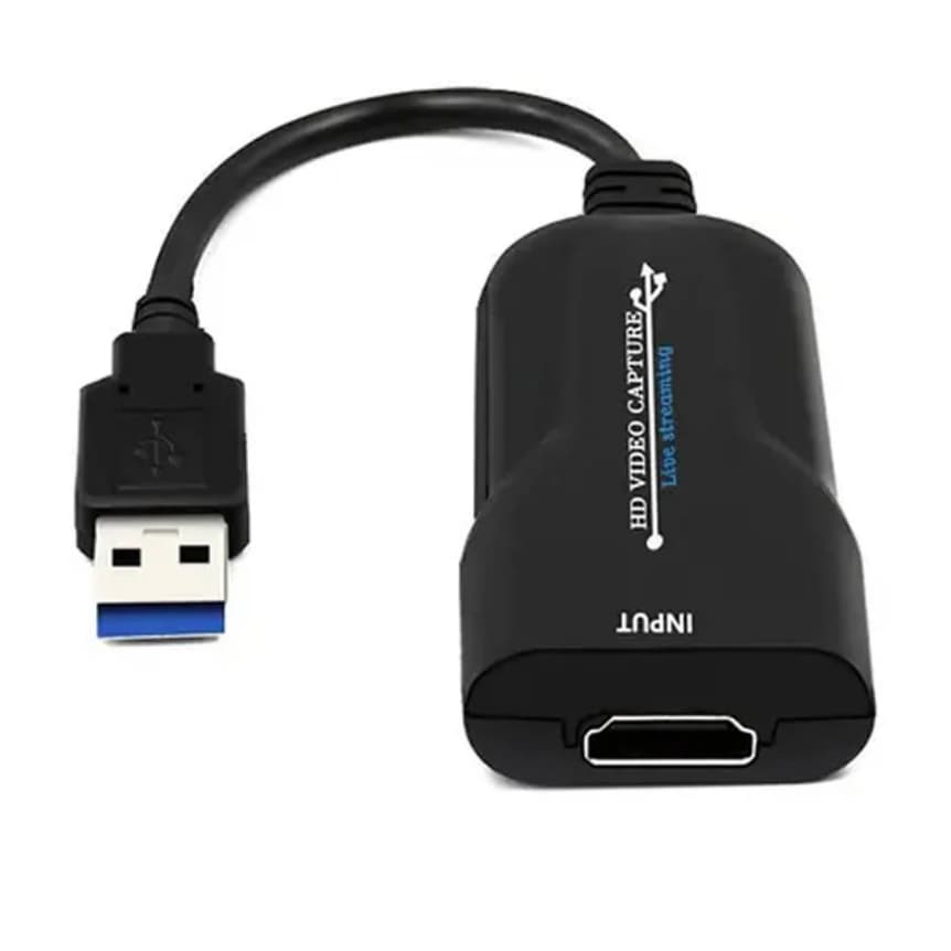 Placa de Captura de Vídeo Externa HDMI USB 3.0 Full HD 1080p