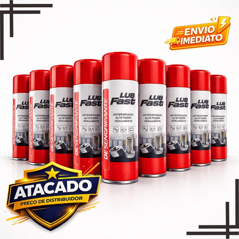 Desengripante Spray Antiferrugem 300ml Óleo Lubrificante Kit 6 8 10 Und