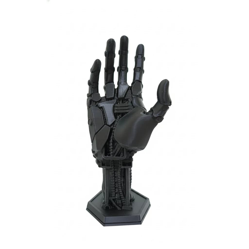 Suporte Gamer Mão Robótica Cyberpunk – Porta Controle – Impressão 3D – Base Geek