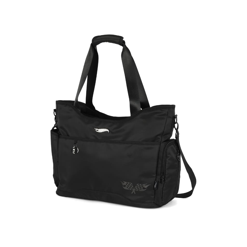 Bolsa Sacola Maternidade Baby Bag Transversal Hot Wheels Preto