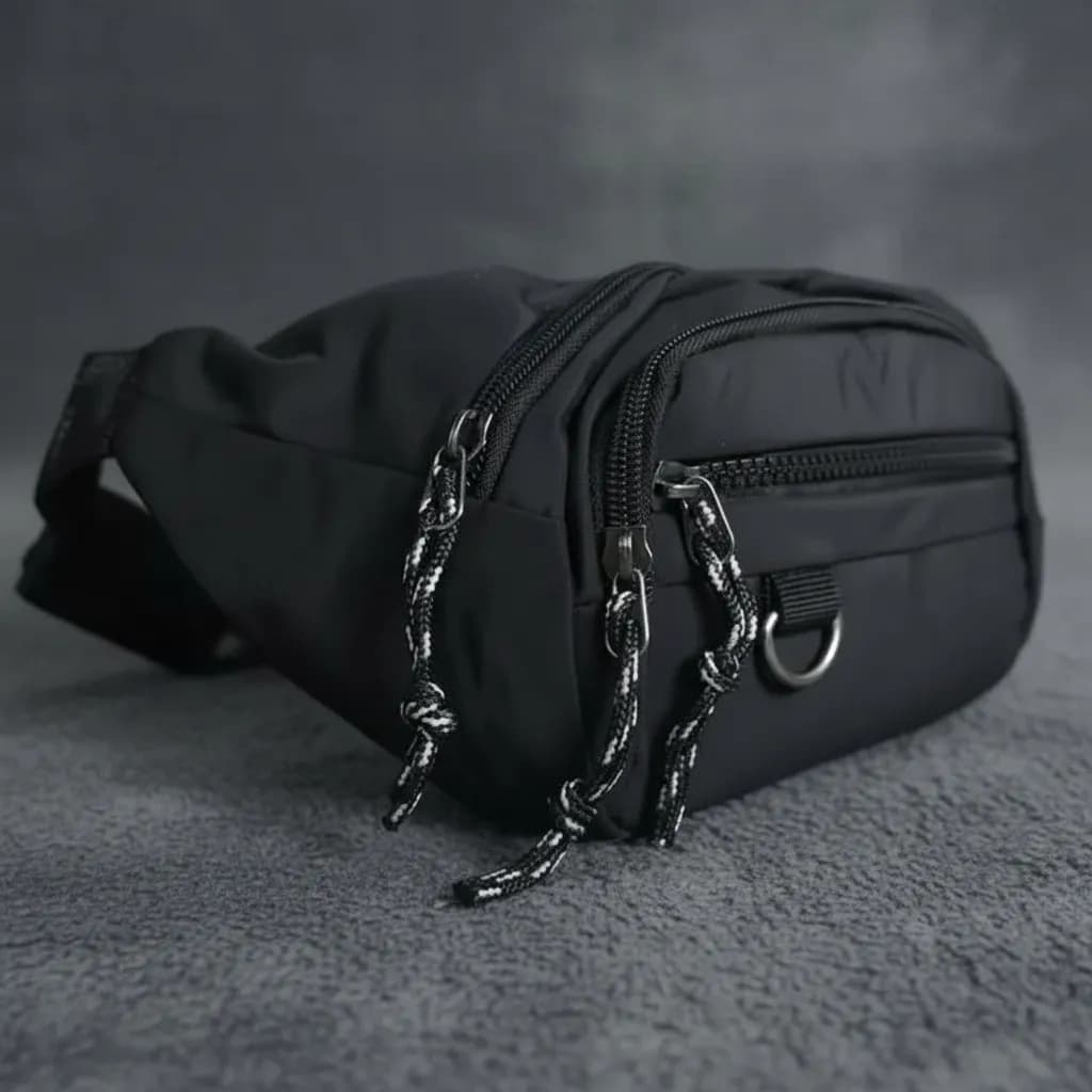 Pochete Porta Celulares Objetos Chave Academia Impermeável Ajustável Motoqueiro Grand Nylon Unissex