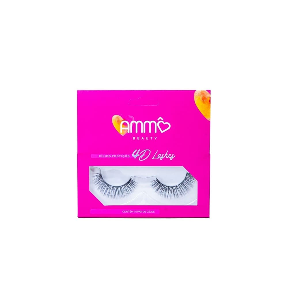 CILIOS POSTIÇOS 4D LASHES MODEL-2 1 PAR- AM0031-D2