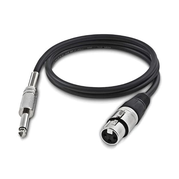 Cabo Microfone P10 para CANON XLR Fêmea 3 Metros TOMATE MCB01