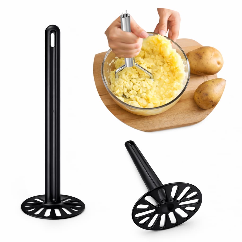 Amassador Espremedor Triturador de Batatas Purê e Legumes Manual Cozinha Tupperware Original