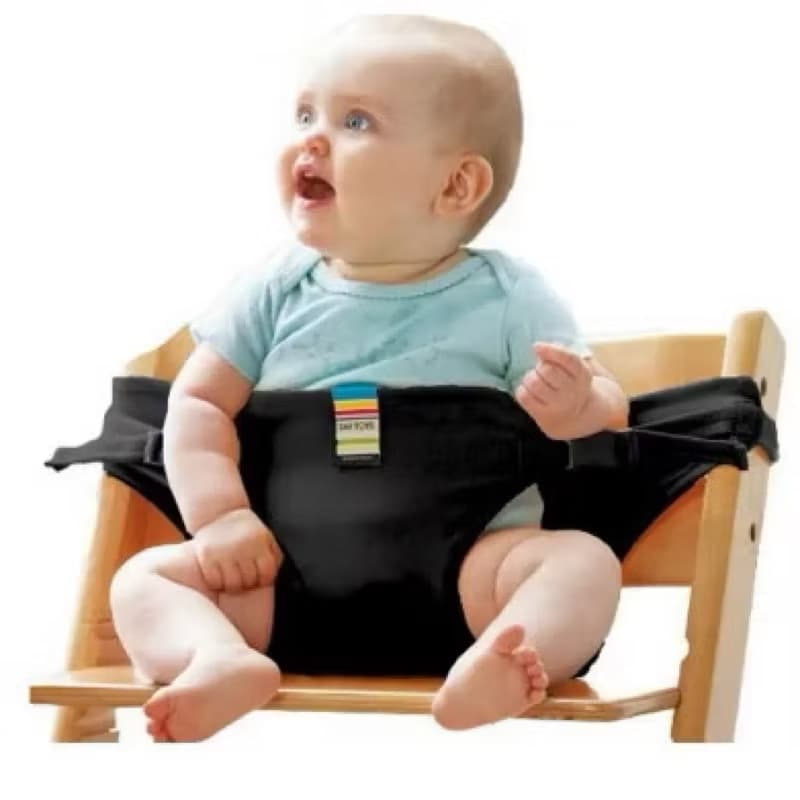 Cinto Infantil de Alimentação Portátil para Bebê - Segurança e Conforto
