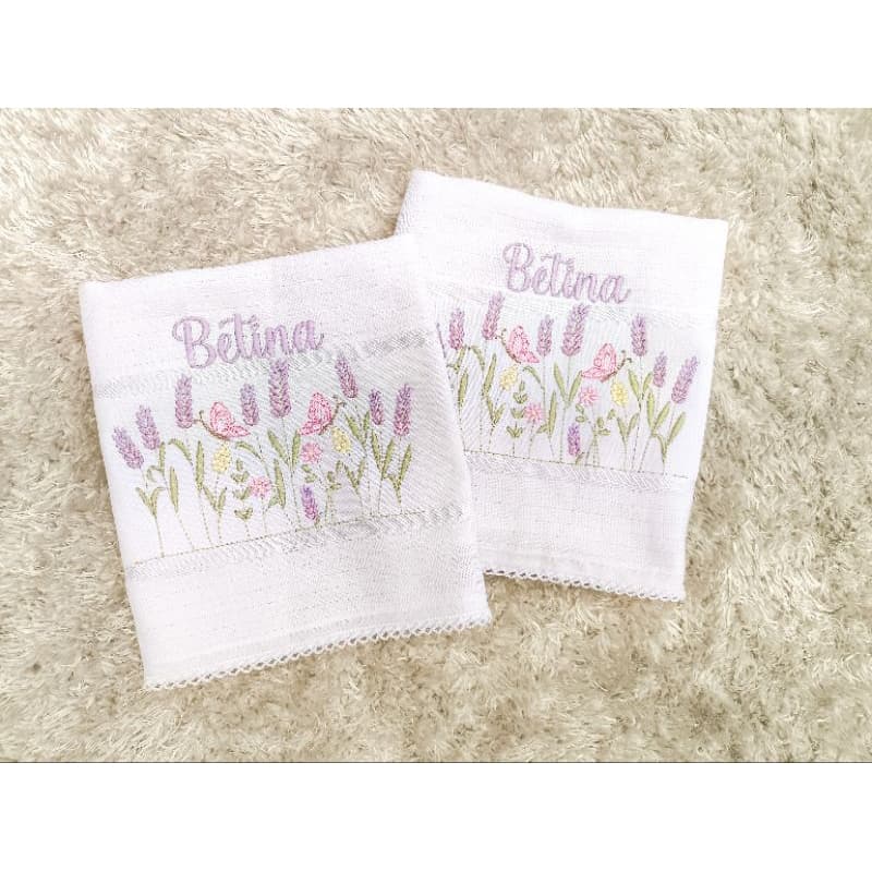 Fralda de boca Luxo  personalizada Mabber vários temas disponíveis para menino ou menina