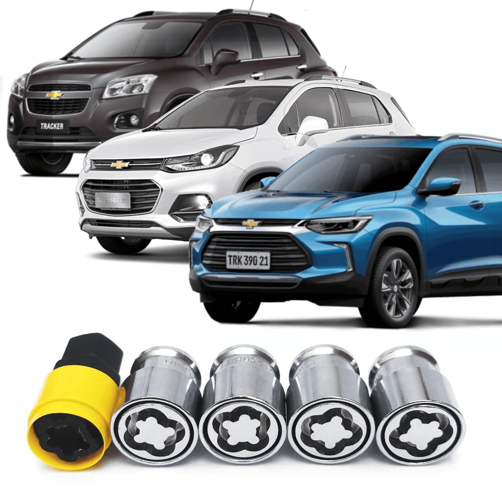 Trava Parafuso Porca Antifurto De Rodas chevrolet GM Tracker Todas