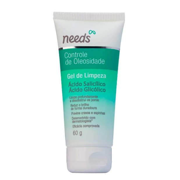 Gel De Limpeza Facial Needs Controle De Oleosidade 60g