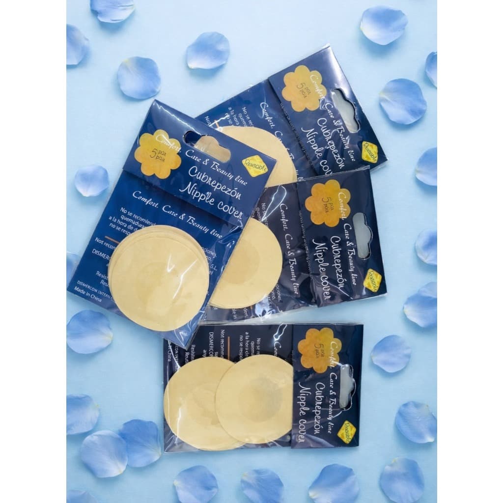 Kit 10 Peças Adesivo Invisível Tapa Seios - Protetor com 6cm de Diâmetro Para Tampar Mamilos