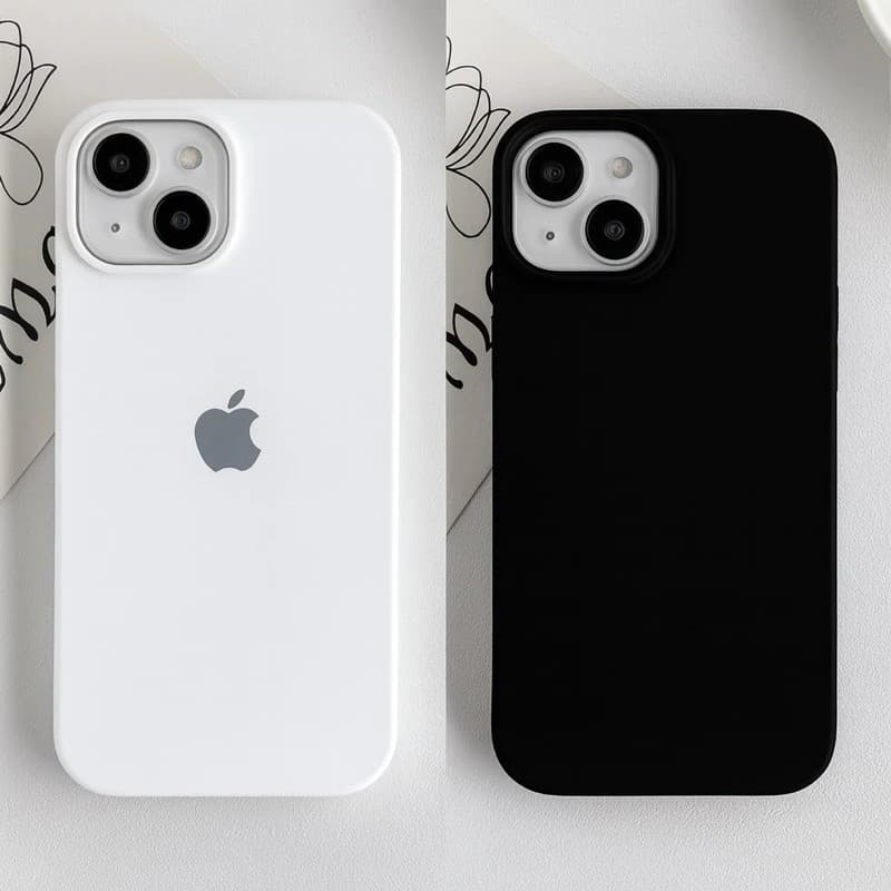 Crepúsculo Capa Capinha de Silicone para iPhone 16e 16 15 14 13 12 11 XR pro plus promax
