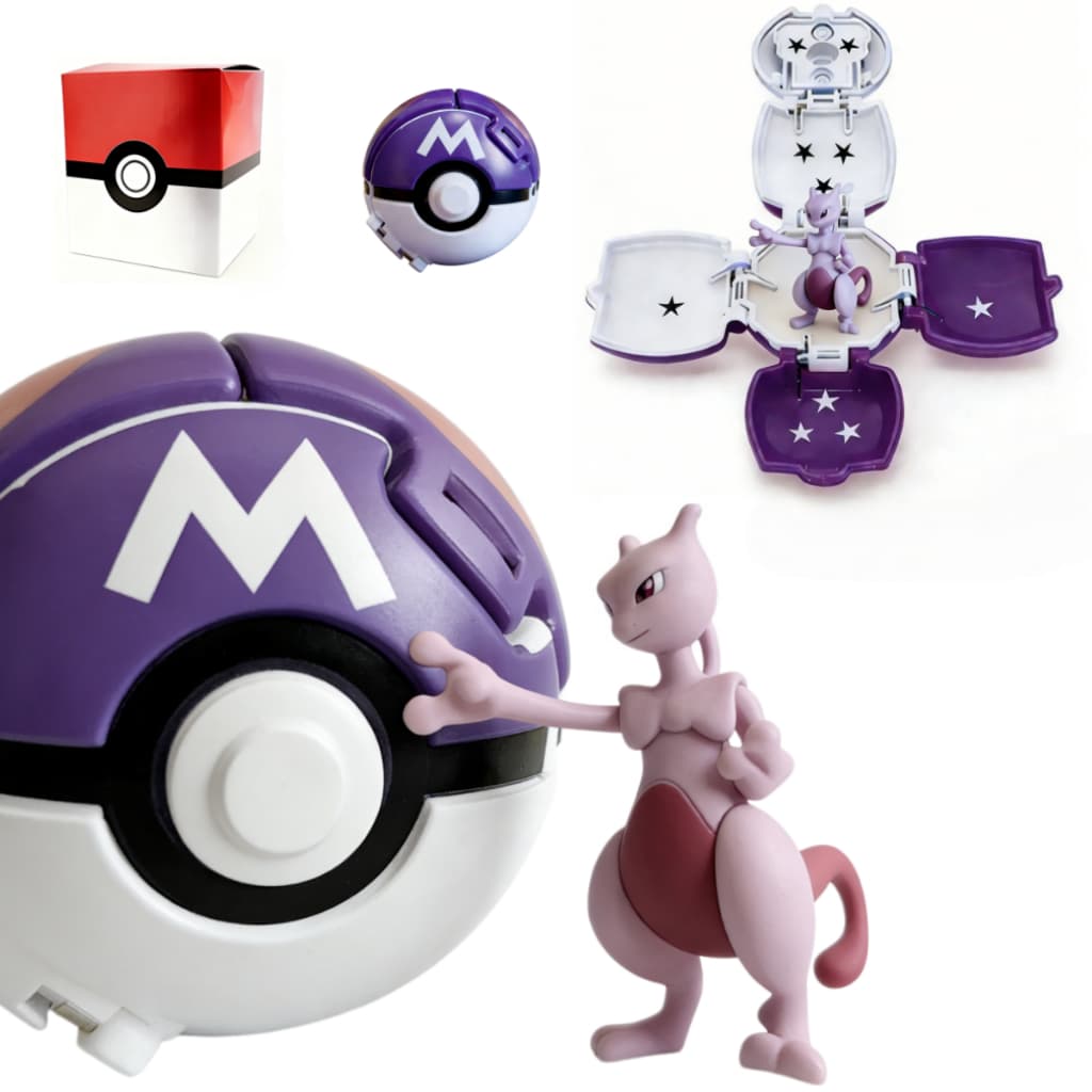 Pokébola Colecionável Abre e Fecha Versão Premium Estoque Brasil
