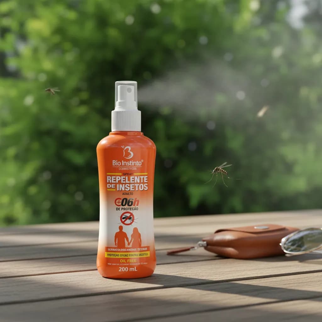Repelente Líquido Spray Insetos Pernilongo 6h Proteção 200ml