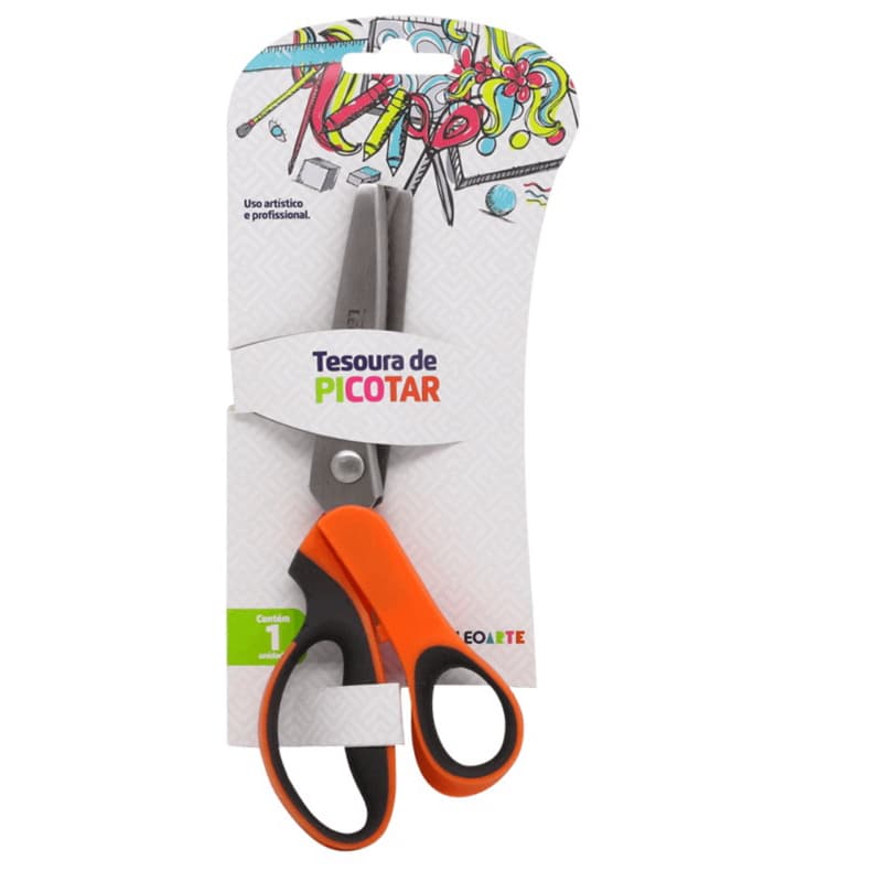 Tesoura De Picotar Profissional Metal Unidade - Leoarte