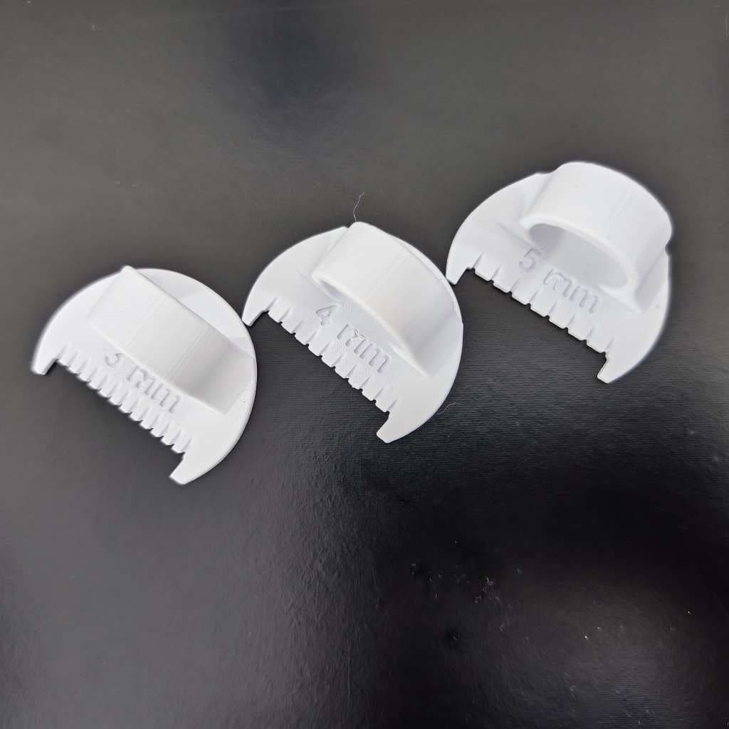 Ferramenta Guia De Costura Com Espaçamento de Ponto 3,4 e 5mm Para Artesanato Manual DIY