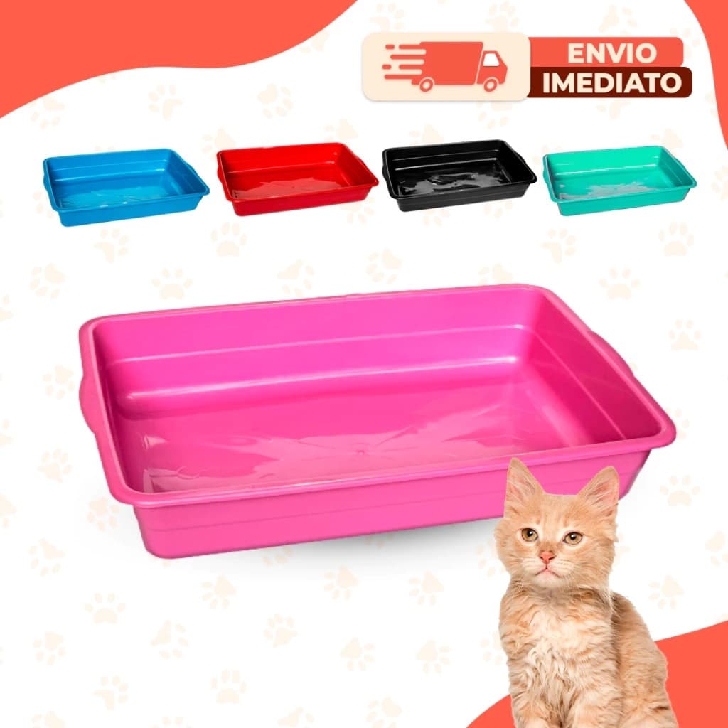 Caixa de Areia Para Gatos Bandeja Higiênica Gato Bandeja Para Areia de Gato