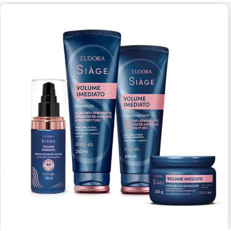 Comb Siage Volume Imediato kit Completo