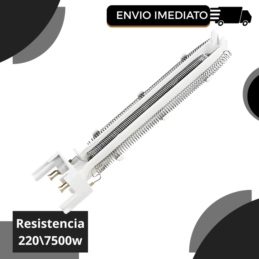 Resistência 220V 7500W Modelo ADV Compatível com Diversos Chuveiros - 01 e 02 Unidades
