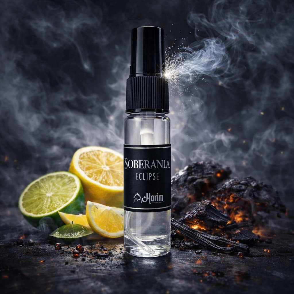 Perfume Árabe Maculino Soberania Harim 15ml Alta Fixação e Projeção Eua de Parfum