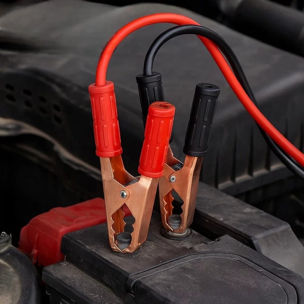 Cabo Chupeta Automotivo Partida Bateria Carro Ligação Energia Emergência Garra Jacaré Reforçado