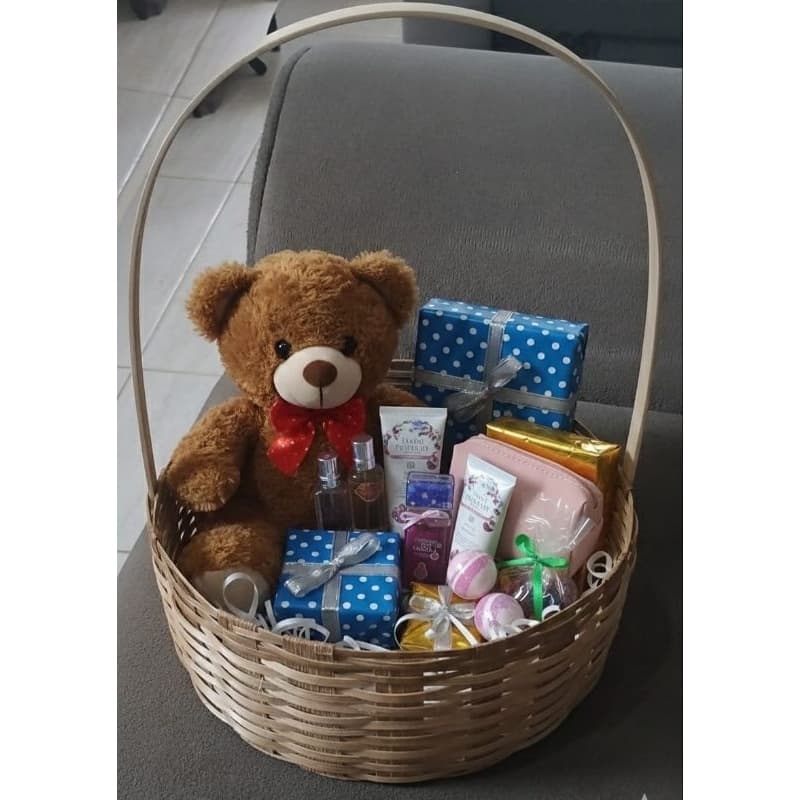 kit com 12 cestas de  bambu 6 de 20 cm e 6 de 15cm para café da amanhã e lembranças..