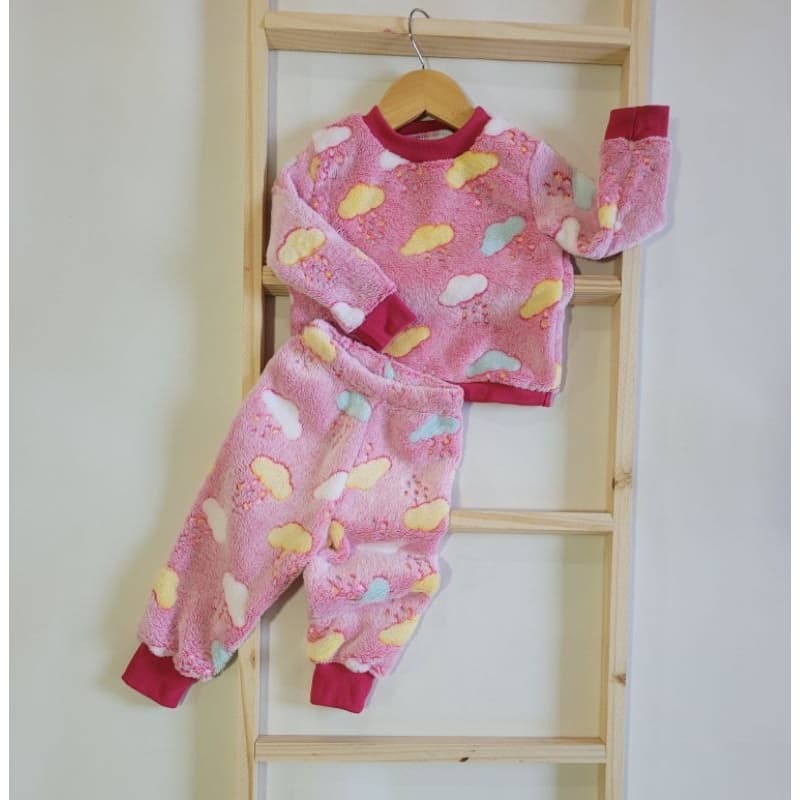 conjunto de plush menina,conjunto infantil menina,roupa infantil menina,conjunto de fleece quentinho,conjunto de frio