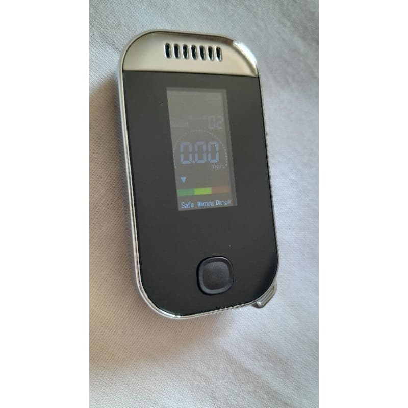 Bafômetro LCD Recarregável Digital tipo chaveiro