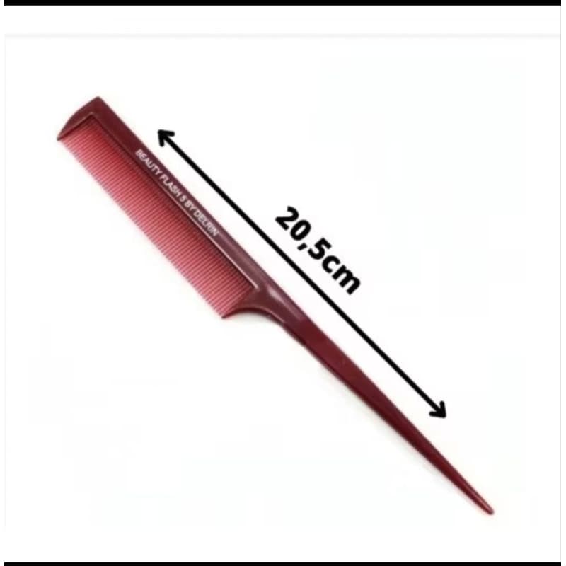 Pente de Carbono Vermelho estilo  Krest - Resistente ao Calor  ate 190° e Precisão Fina