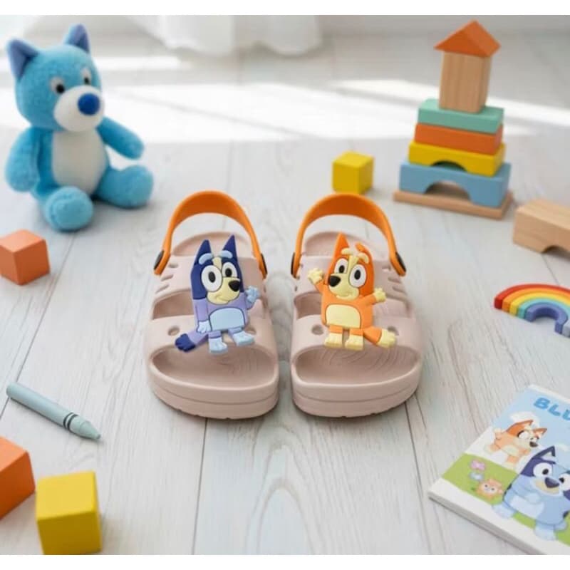 Papete Nuvem Infantil Bluey e Bingo Confortável Macio Antiderrapante – Cachorro Menina Menino | Envio Imediato