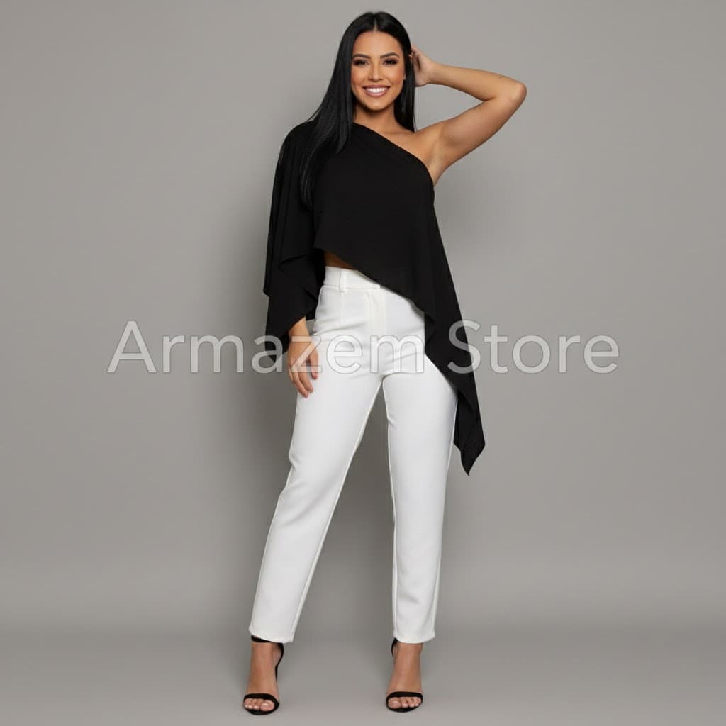 Bata Capa Estilo Boho  Blusa Capa Feminina Multi Formas Cropped Dia dos Namorados