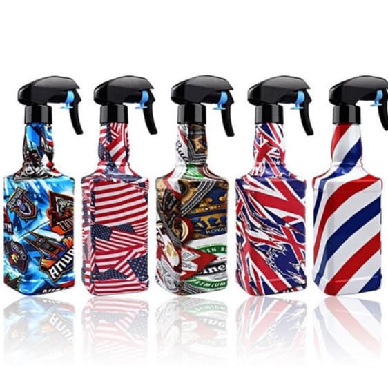 Borrifador Spray Jato Névoa 400ml Pulverizador Profissional Barber Shop