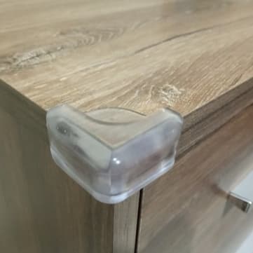 4 Peças Protetor De Quina Protetor De Bebê Quina Canto mesa