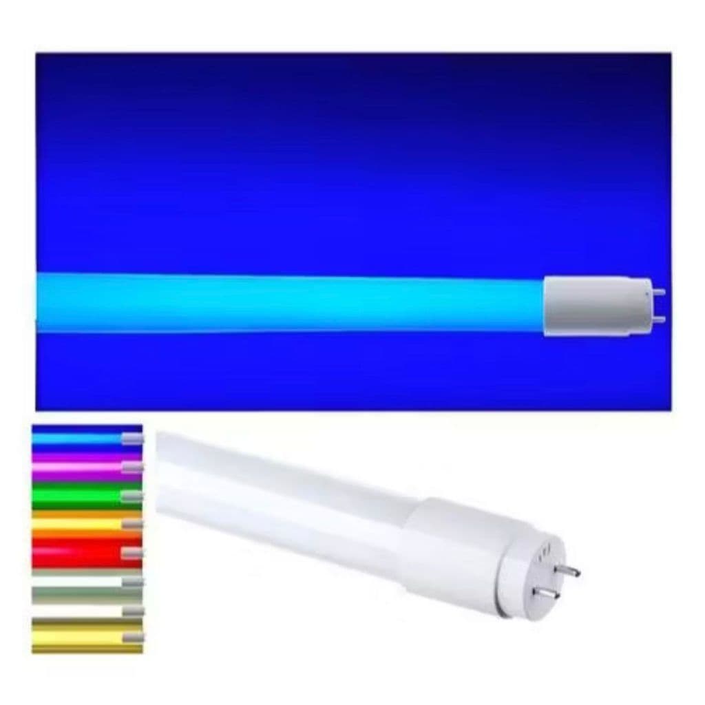 Lâmpadas Led Tubular T8 Colorida 18w 120cm Bivolt Vidro PROMOÇÃO ENVIO JÁ