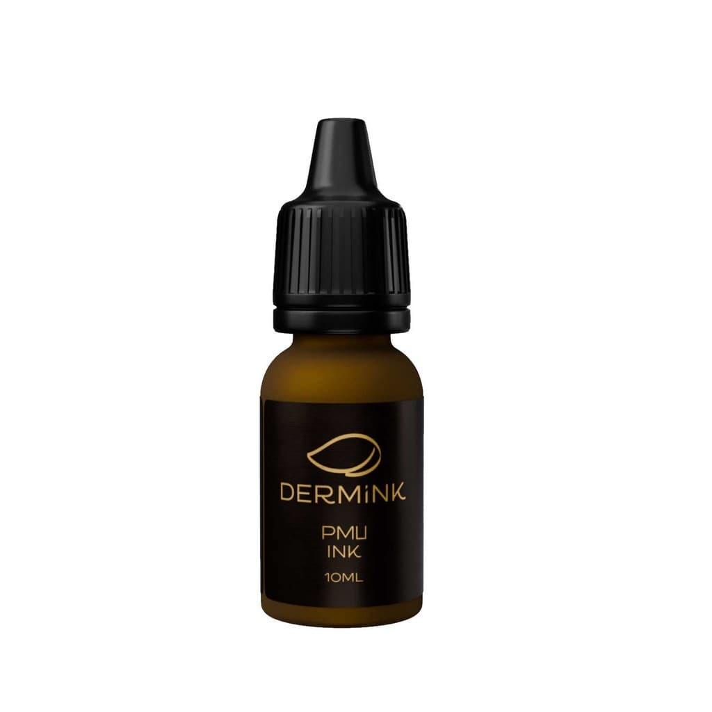 Pigmento Dermink 10ml Cor Café para Micropigmentação e Camuflagem