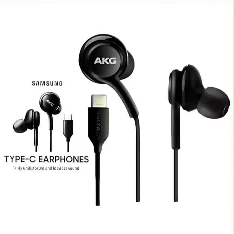 Fone de Ouvido Tipo-C, Cabo Anti-Emaranhado, Conforto Prolongado
