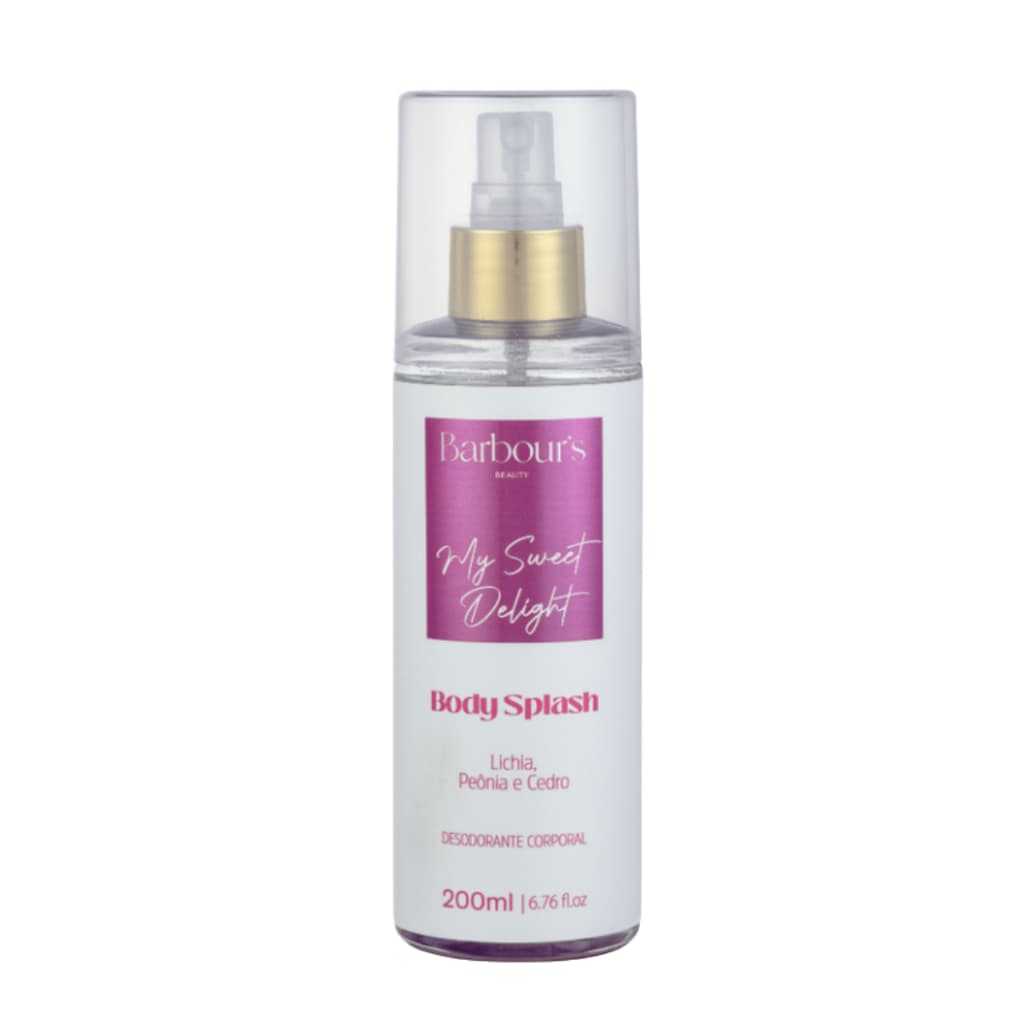 Body Splash Barbours My Sweet Delight Desodorante Colônia Corporal 200ml Inspirado Marly Delina