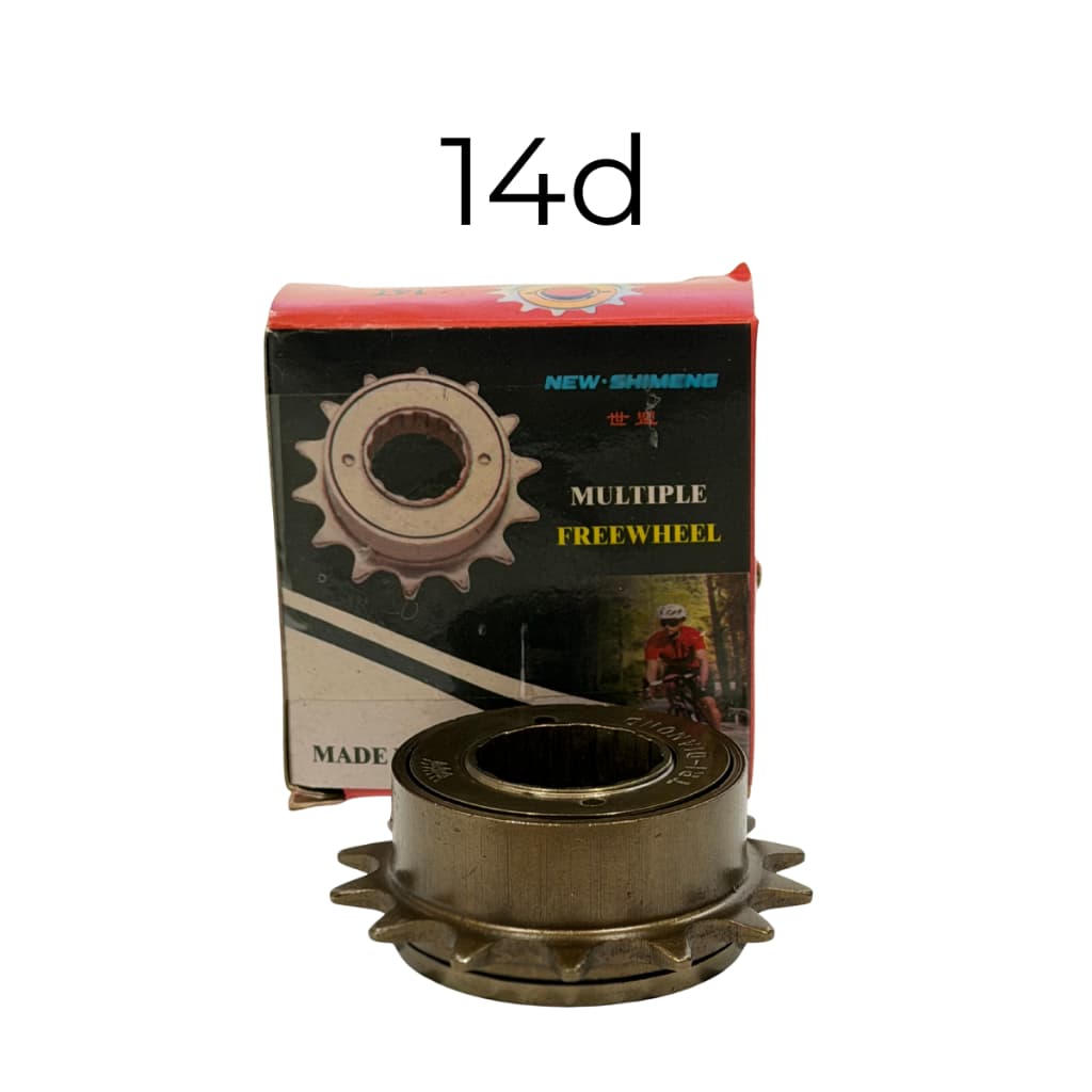 Catraca Roda Livre 14 Dentes Bicicleta Toda Esferada Bmx