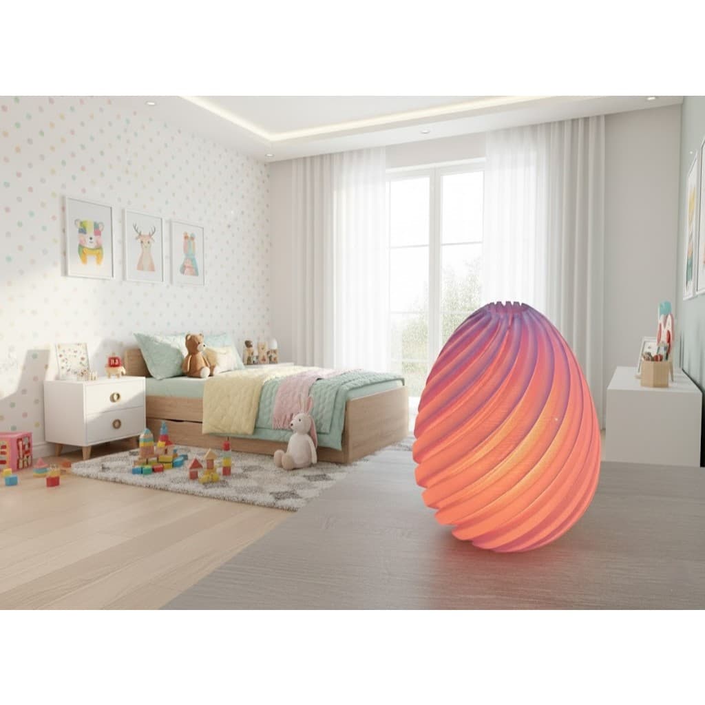 Decoração casa luminária coelhinhos da pascoa brinquedo coelho ovo de páscoa moderno minimalista BGG0139