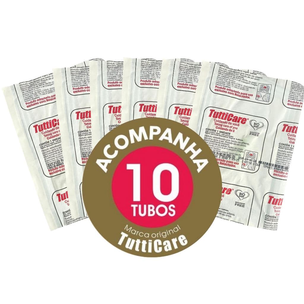 Kit Refil 10 Sondas P/Relactador Mamatutti Relactação