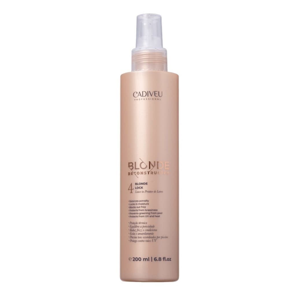 Cadiveu Blonde Reconstructor Blonde Lock Leave-In Protetor de Loiros 200ml