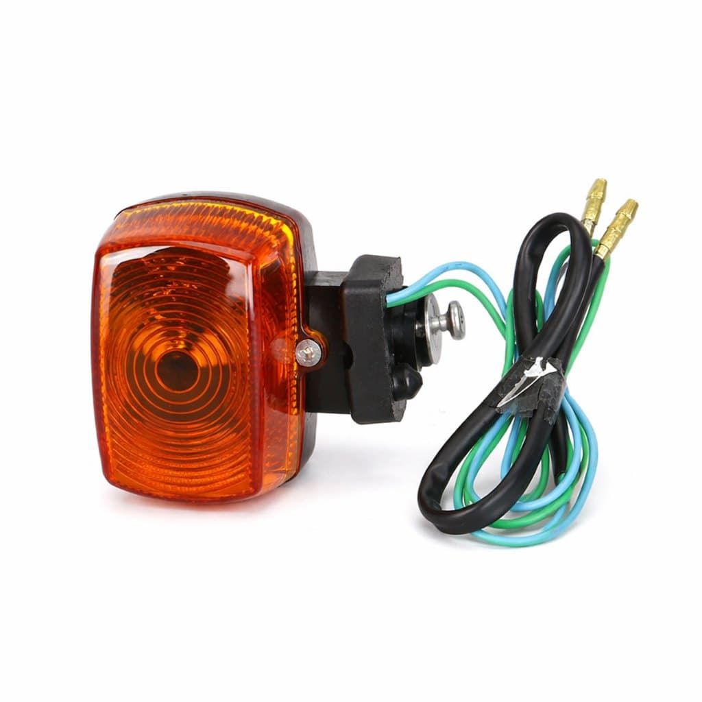 Pisca Completo Moto Bros 125 150 XLR 125 XR 200 Amarelo Chicote e Coxim Dianteiro Traseiro