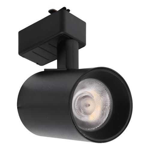 Spot LED 15W para Trilho Eletrificado Preto – Luz Forte Branco Quente/Frio Bivolt 💡
