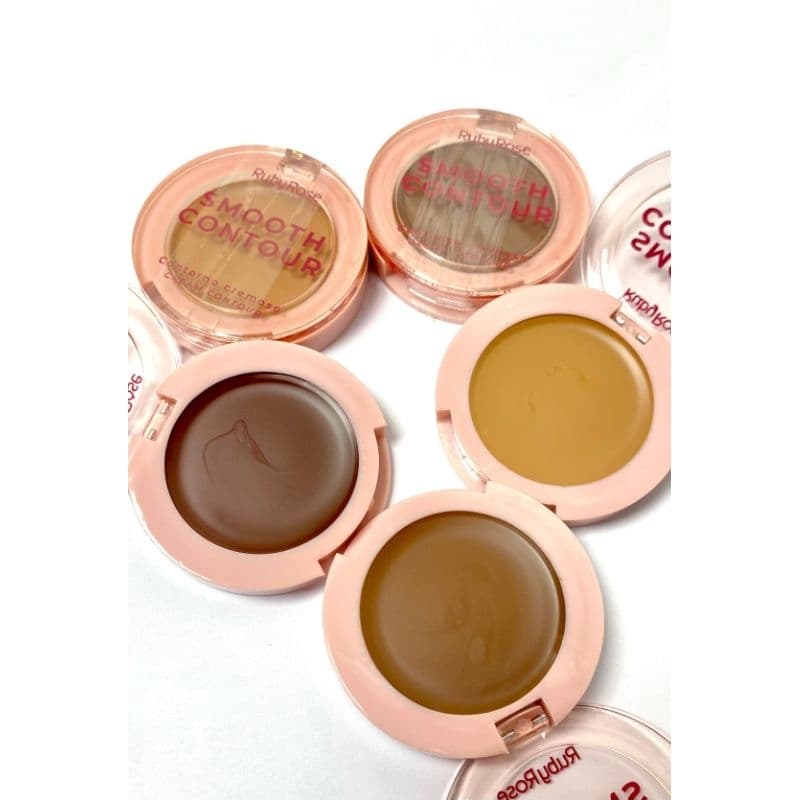 Contorno em Creme Smooth Ruby Rose HB-M201-2 Original | Prático, cremoso, maquiagem